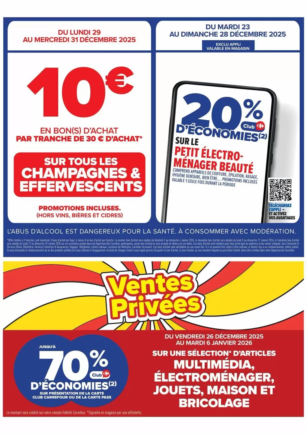 Prospectus promotionnel Carrefour valable à partir du 23/12/2025 - Page 3.