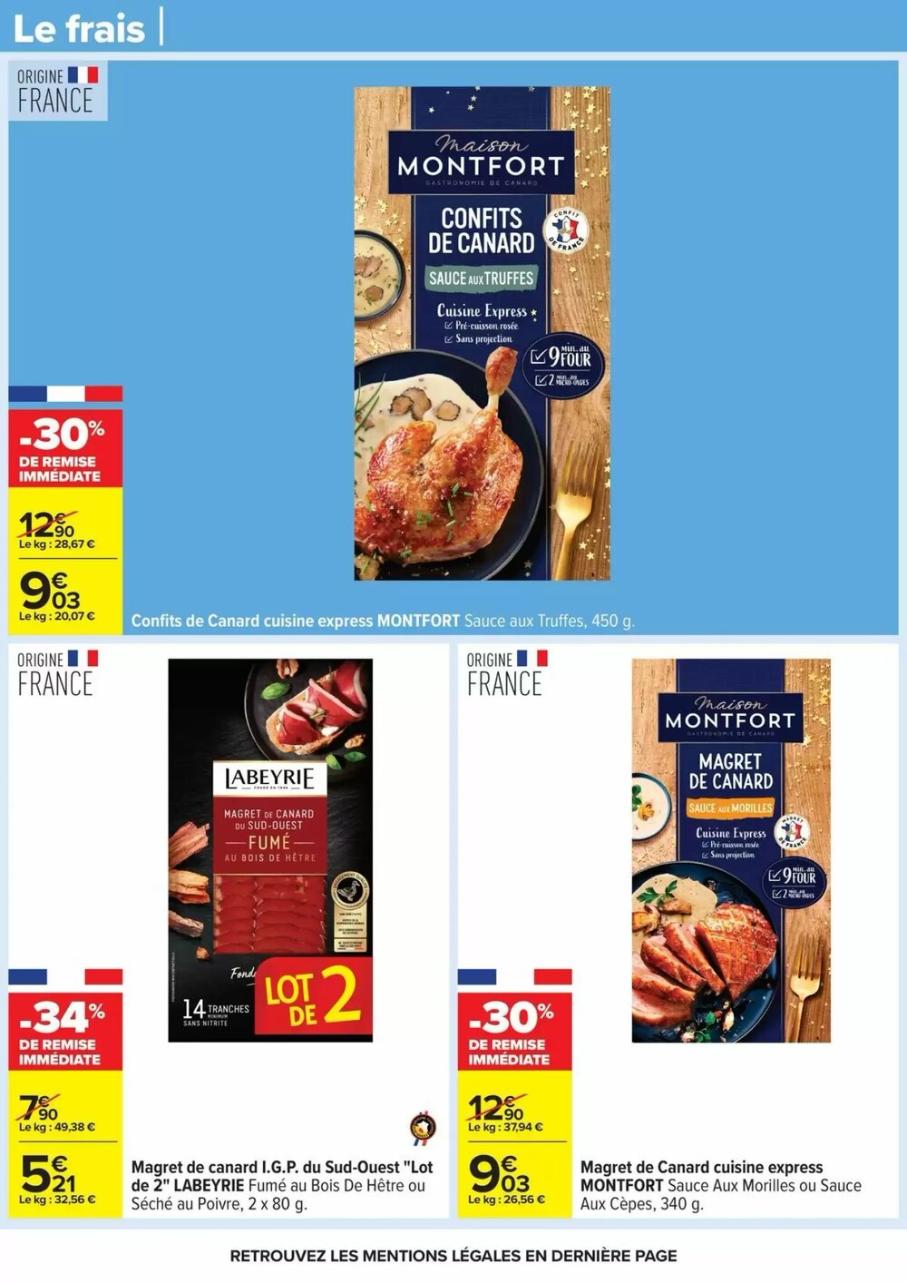Prospectus promotionnel Carrefour valable à partir du 23/12/2025 - Page 34.