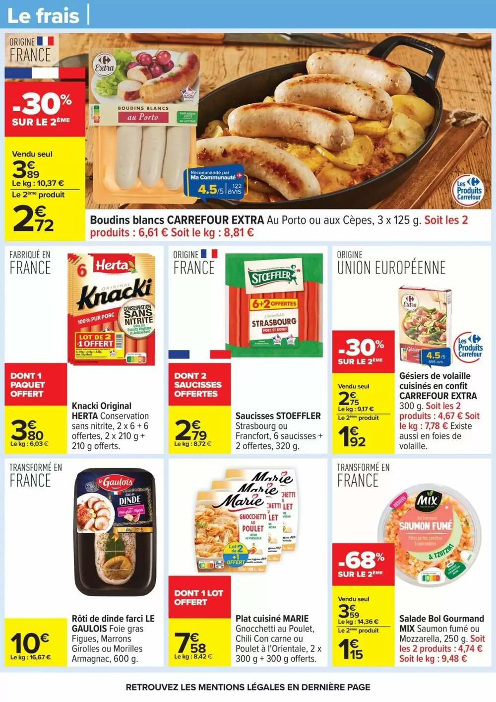 Prospectus promotionnel Carrefour valable à partir du 23/12/2025 - Page 35.
