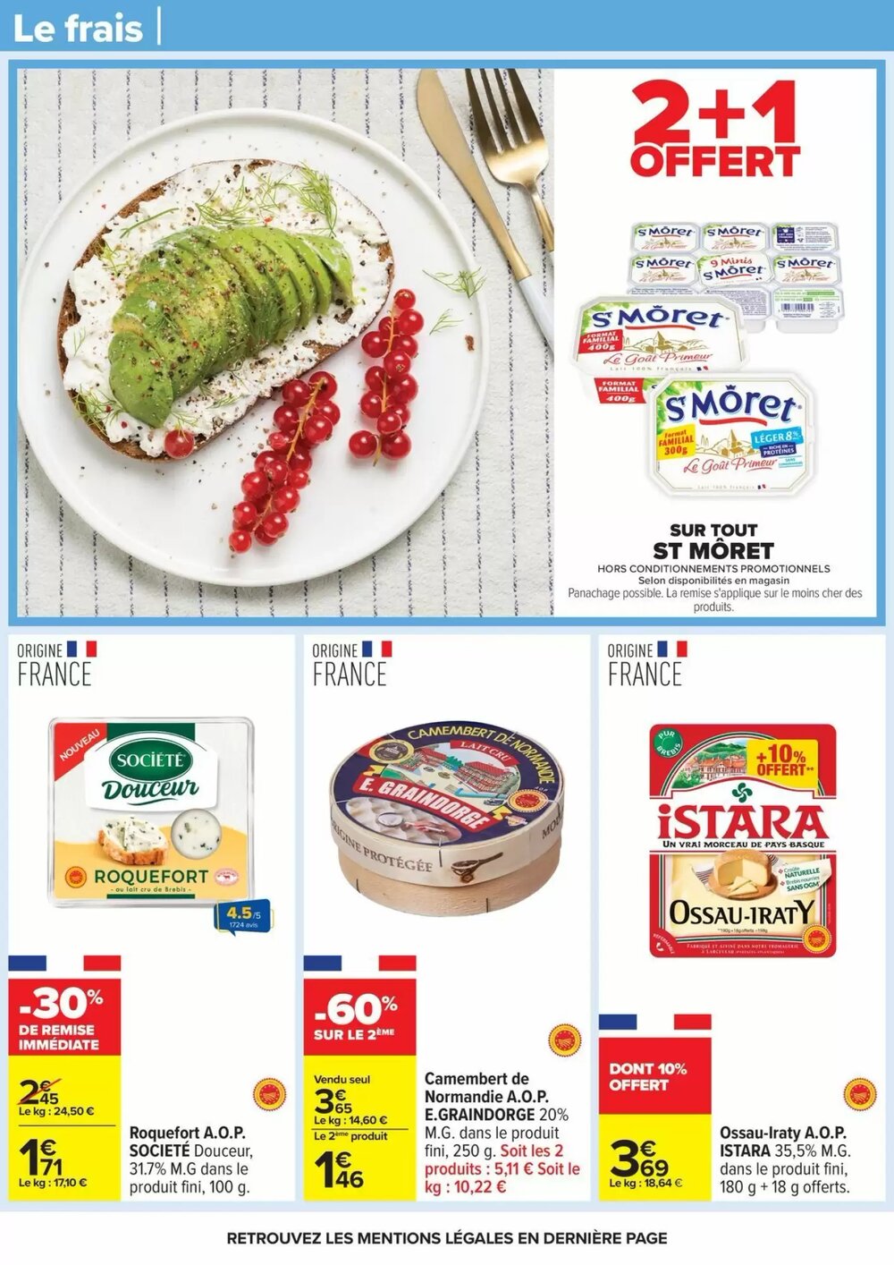 Prospectus promotionnel Carrefour valable à partir du 23/12/2025 - Page 39.