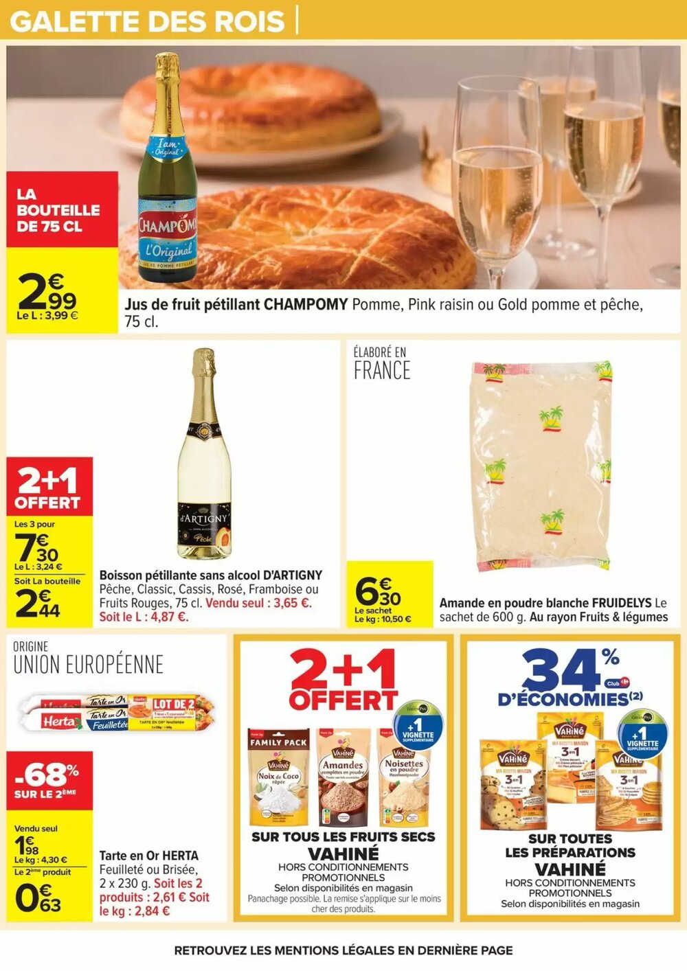 Prospectus promotionnel Carrefour valable à partir du 23/12/2025 - Page 42.