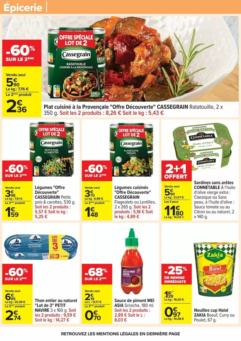 Prospectus promotionnel Carrefour valable à partir du 23/12/2025 - Page 50.