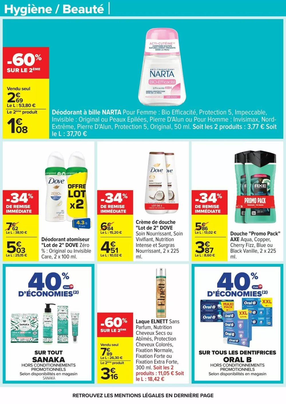 Prospectus promotionnel Carrefour valable à partir du 23/12/2025 - Page 60.