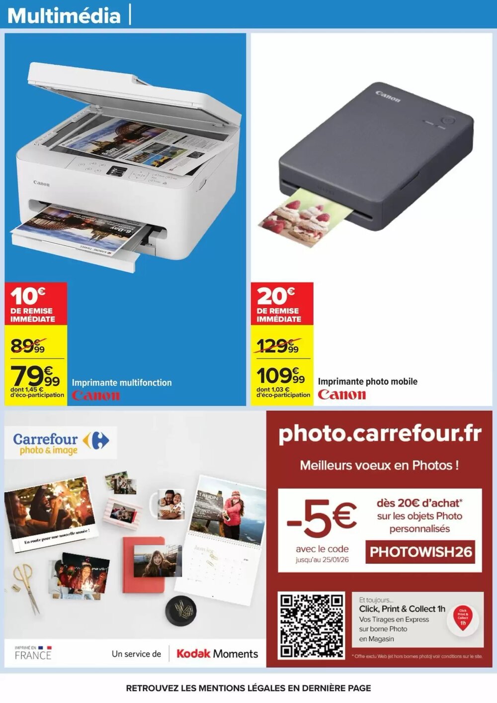 Prospectus promotionnel Carrefour valable à partir du 23/12/2025 - Page 77.