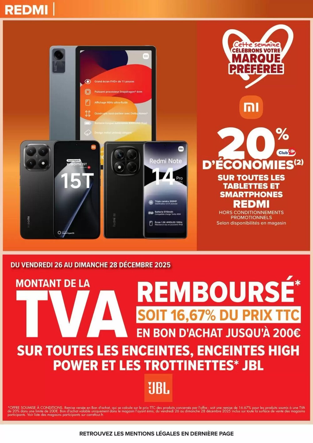 Prospectus promotionnel Carrefour valable à partir du 23/12/2025 - Page 85.