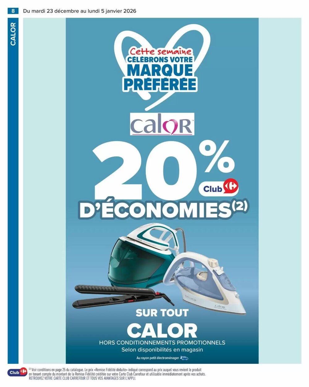 Prospectus promotionnel Carrefour valable à partir du 23/12/2025 - Page 10.