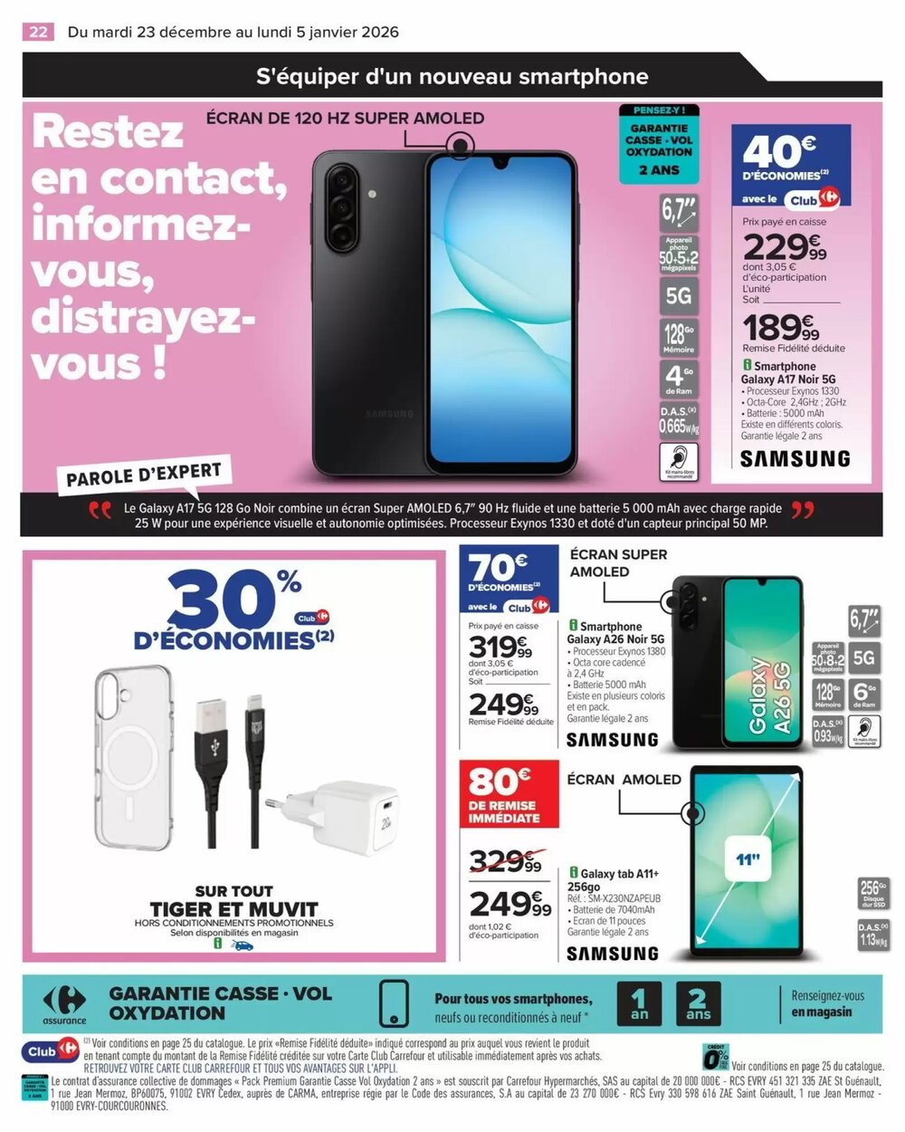 Prospectus promotionnel Carrefour valable à partir du 23/12/2025 - Page 24.