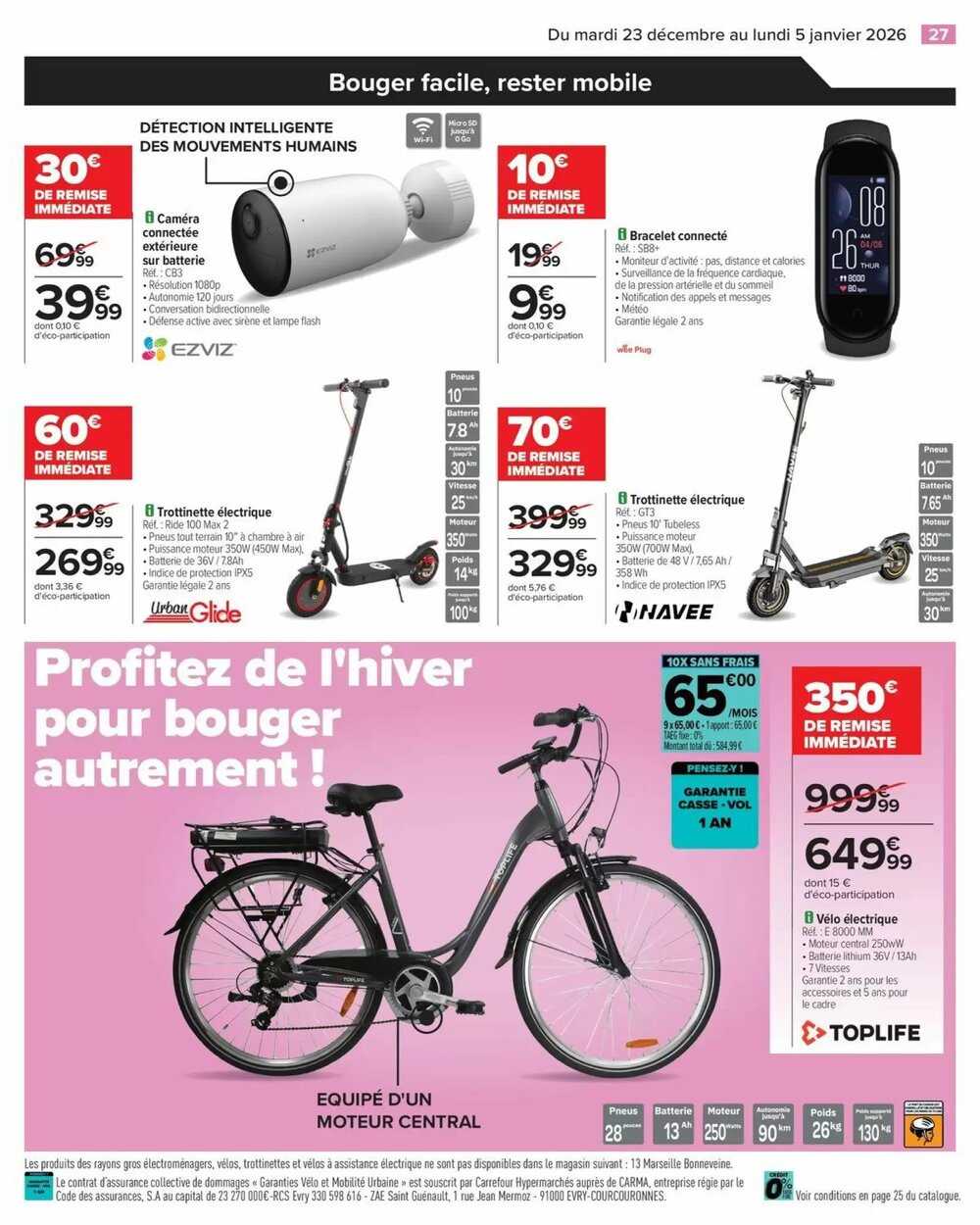 Prospectus promotionnel Carrefour valable à partir du 23/12/2025 - Page 29.