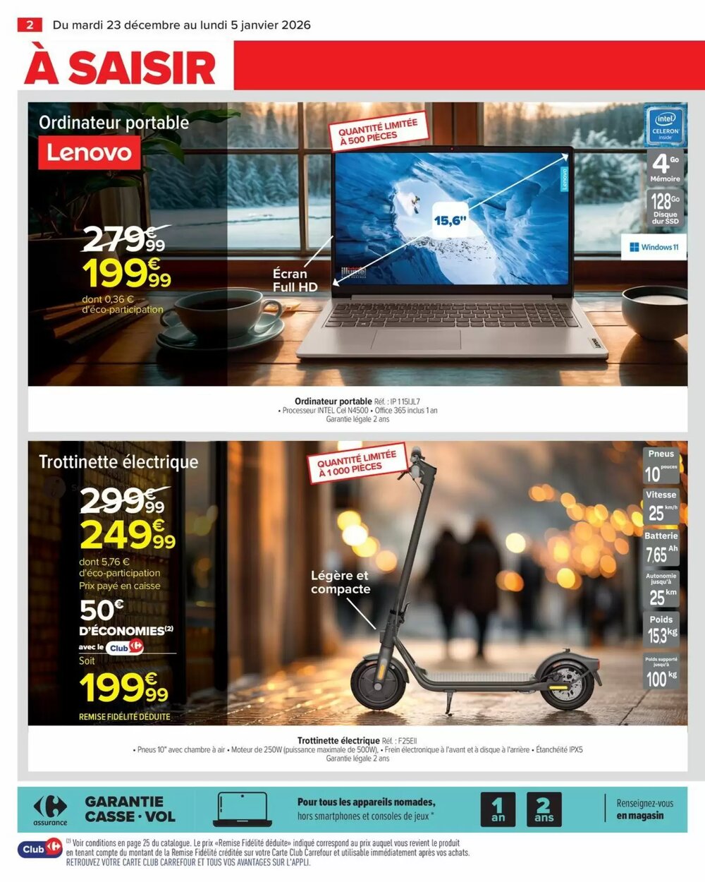 Prospectus promotionnel Carrefour valable à partir du 23/12/2025 - Page 4.
