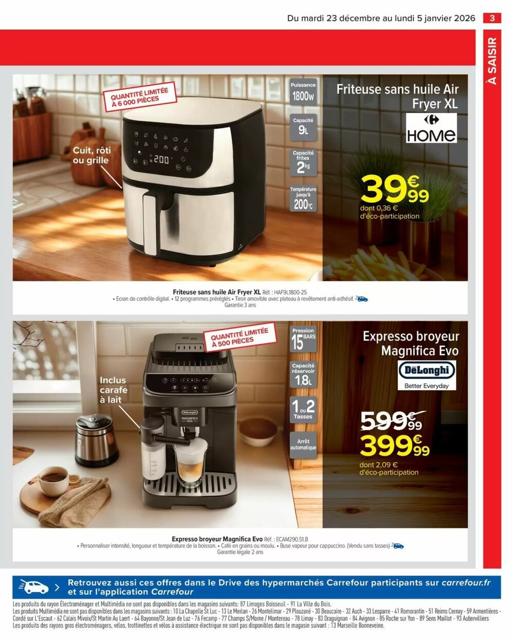 Prospectus promotionnel Carrefour valable à partir du 23/12/2025 - Page 5.
