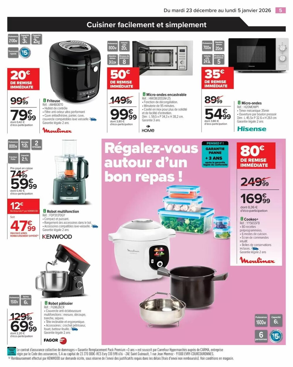 Prospectus promotionnel Carrefour valable à partir du 23/12/2025 - Page 7.