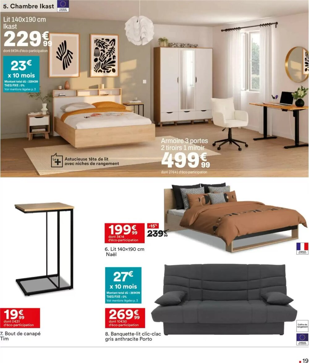 Prospectus promotionnel BUT valable à partir du 23/12/2025 - Page 19.