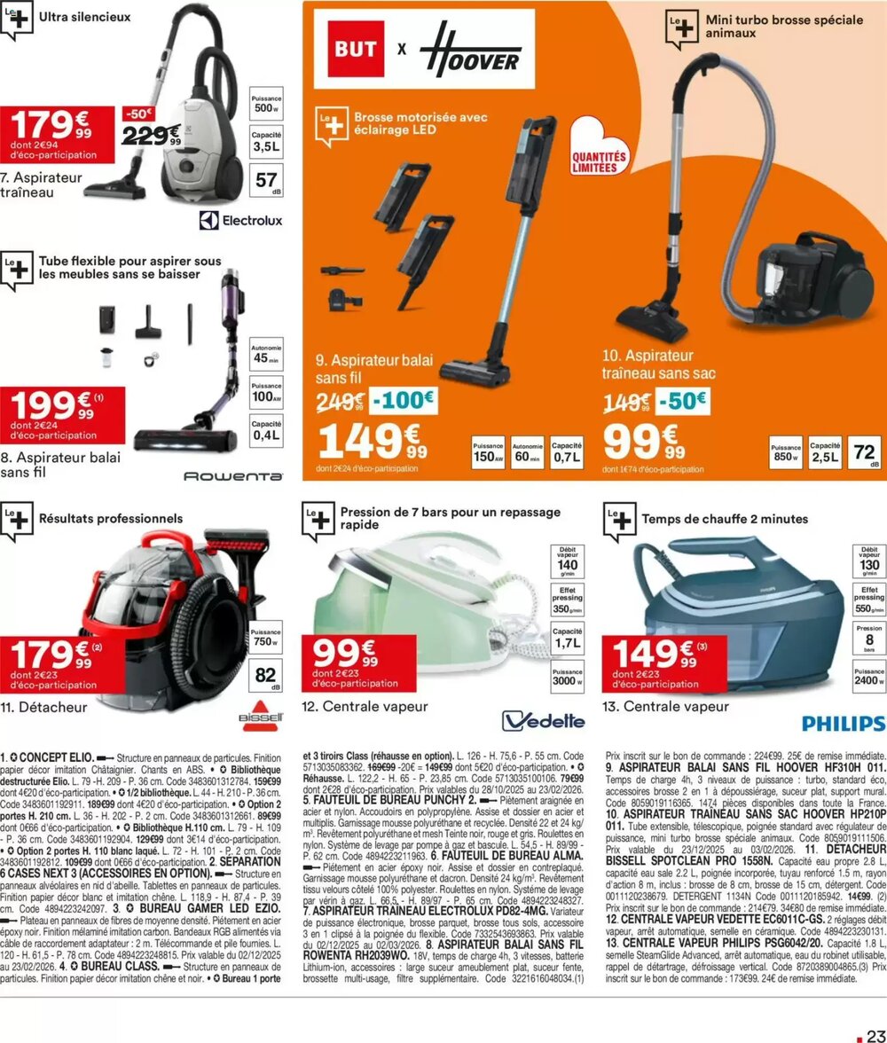 Prospectus promotionnel BUT valable à partir du 23/12/2025 - Page 23.