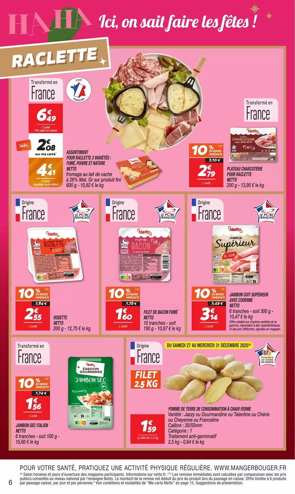 Prospectus promotionnel Netto valable à partir du 26/12/2025 - Page 6.