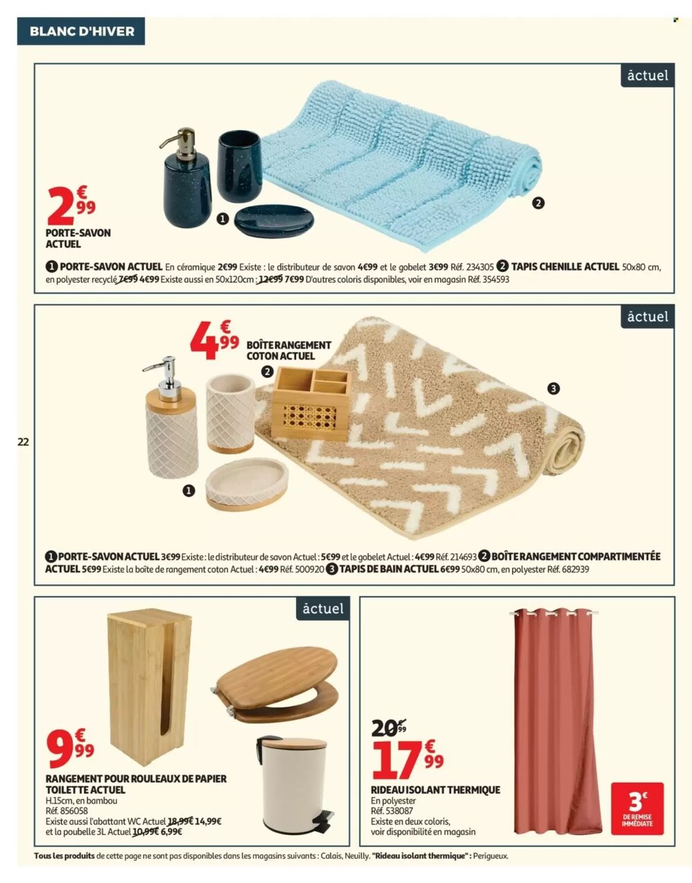 Prospectus promotionnel Auchan valable à partir du 26/12/2025 - Page 22.