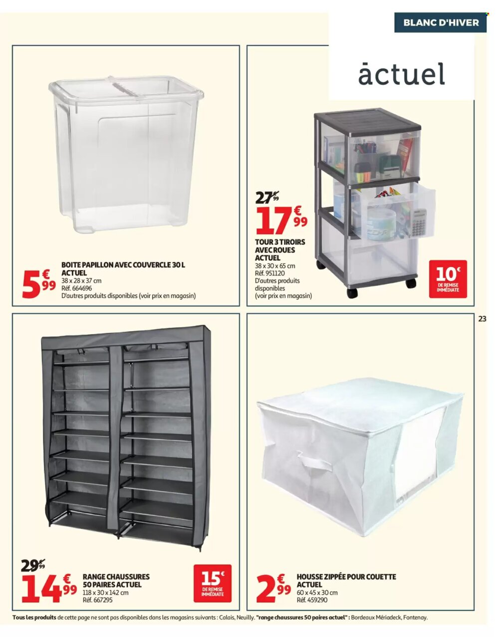 Prospectus promotionnel Auchan valable à partir du 26/12/2025 - Page 23.