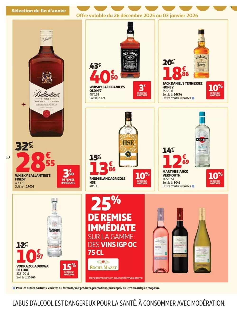 Prospectus promotionnel Auchan valable à partir du 26/12/2025 - Page 10.