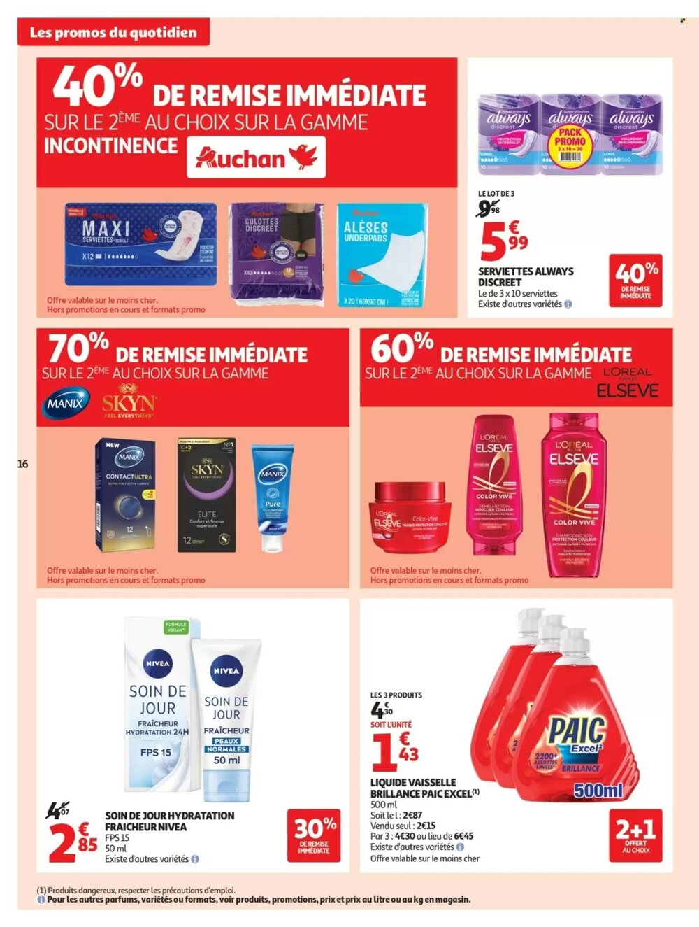 Prospectus promotionnel Auchan valable à partir du 26/12/2025 - Page 16.