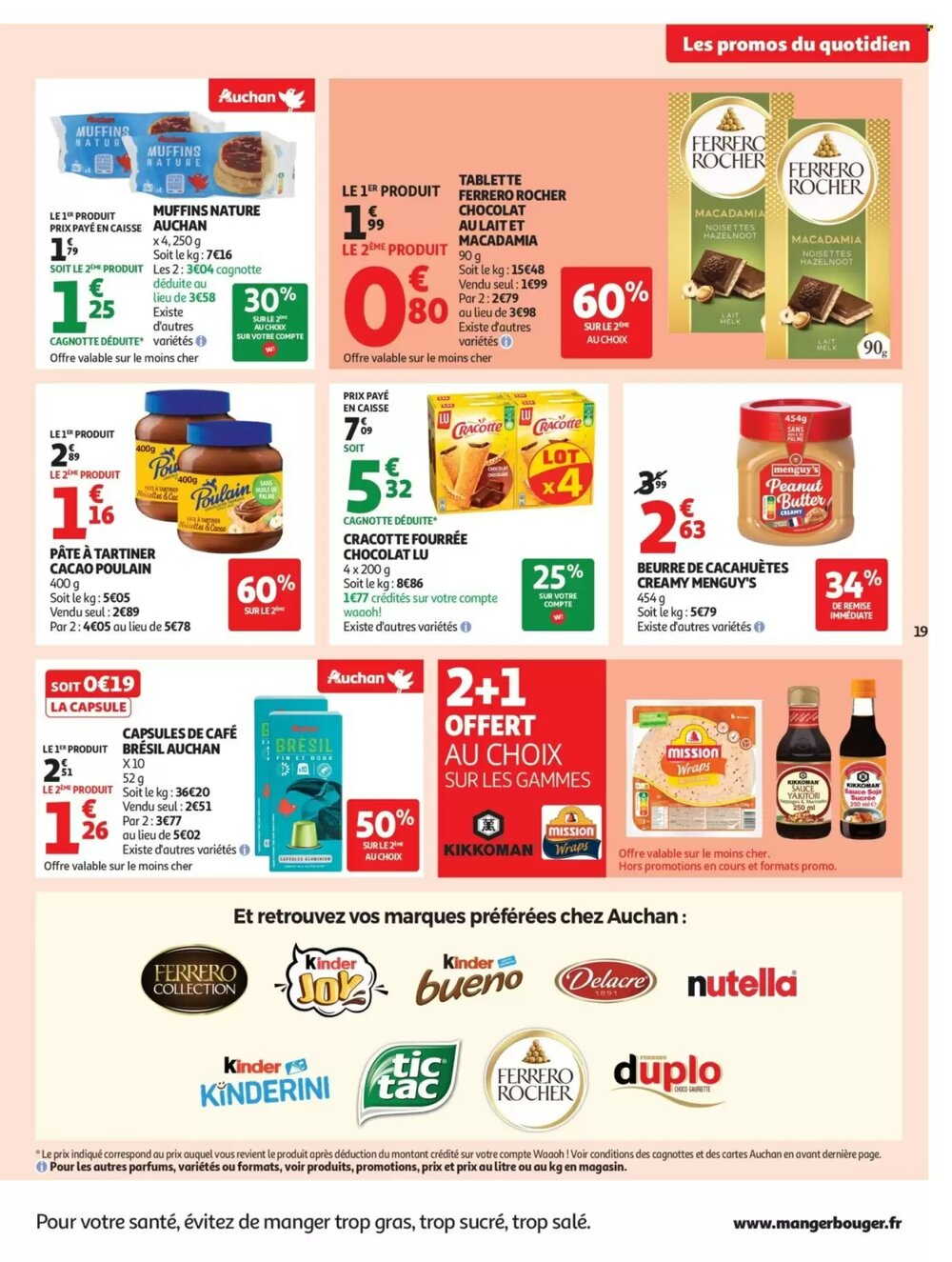 Prospectus promotionnel Auchan valable à partir du 26/12/2025 - Page 19.