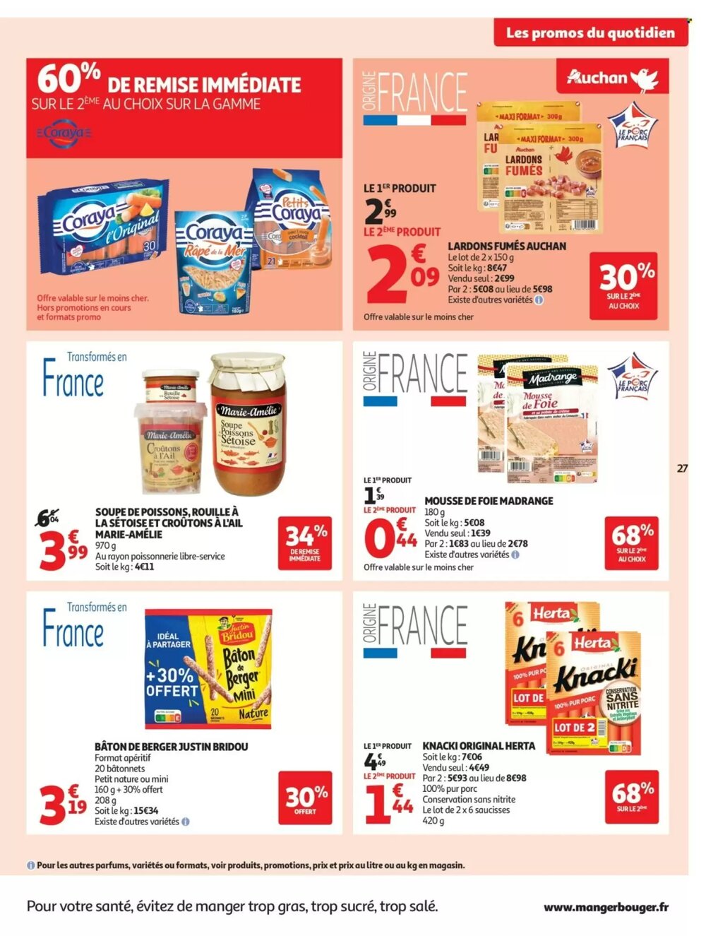 Prospectus promotionnel Auchan valable à partir du 26/12/2025 - Page 27.