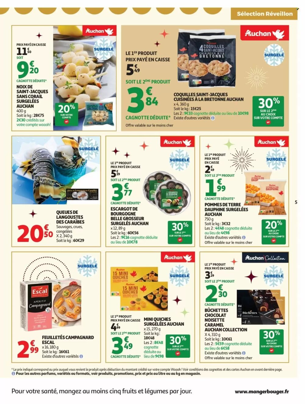 Prospectus promotionnel Auchan valable à partir du 26/12/2025 - Page 5.
