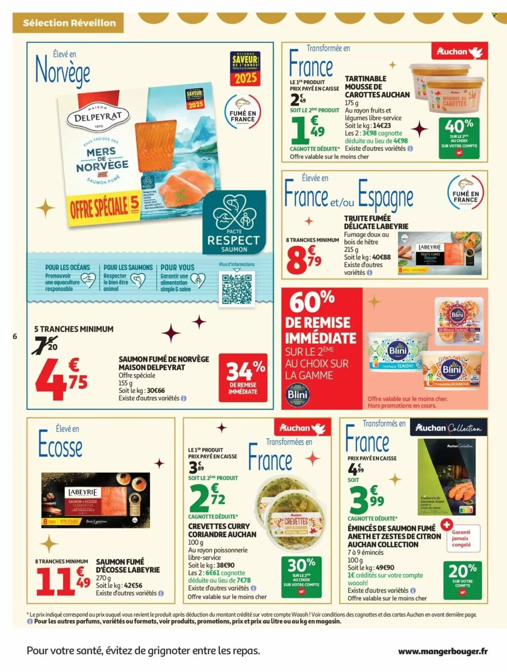 Prospectus promotionnel Auchan valable à partir du 26/12/2025 - Page 6.