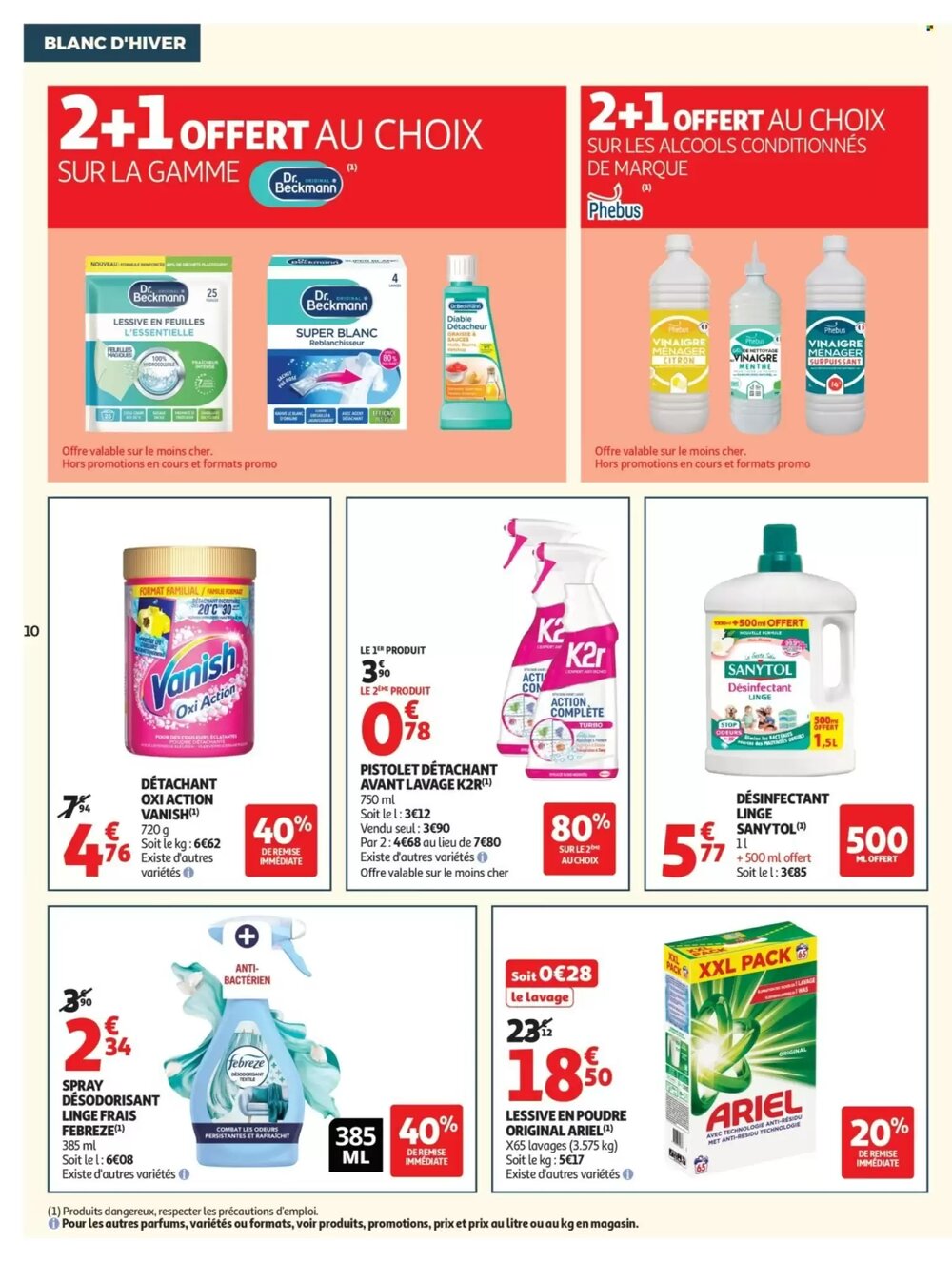 Prospectus promotionnel Auchan valable à partir du 26/12/2025 - Page 10.