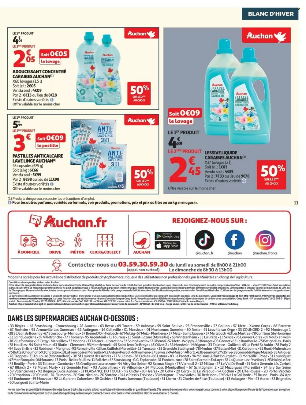 Prospectus promotionnel Auchan valable à partir du 26/12/2025 - Page 11.
