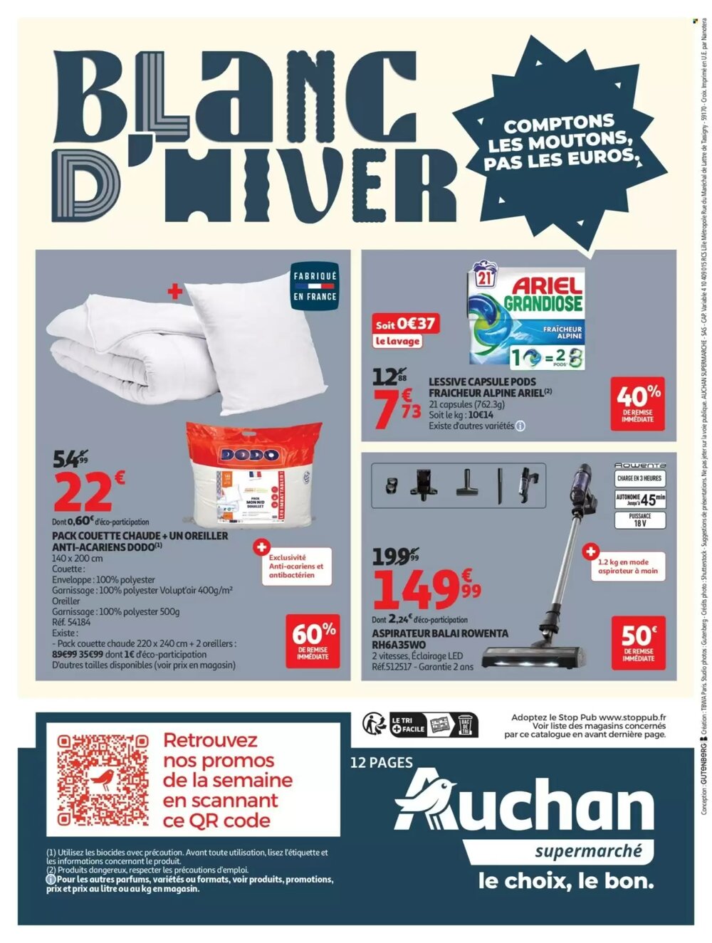 Prospectus promotionnel Auchan valable à partir du 26/12/2025 - Page 12.