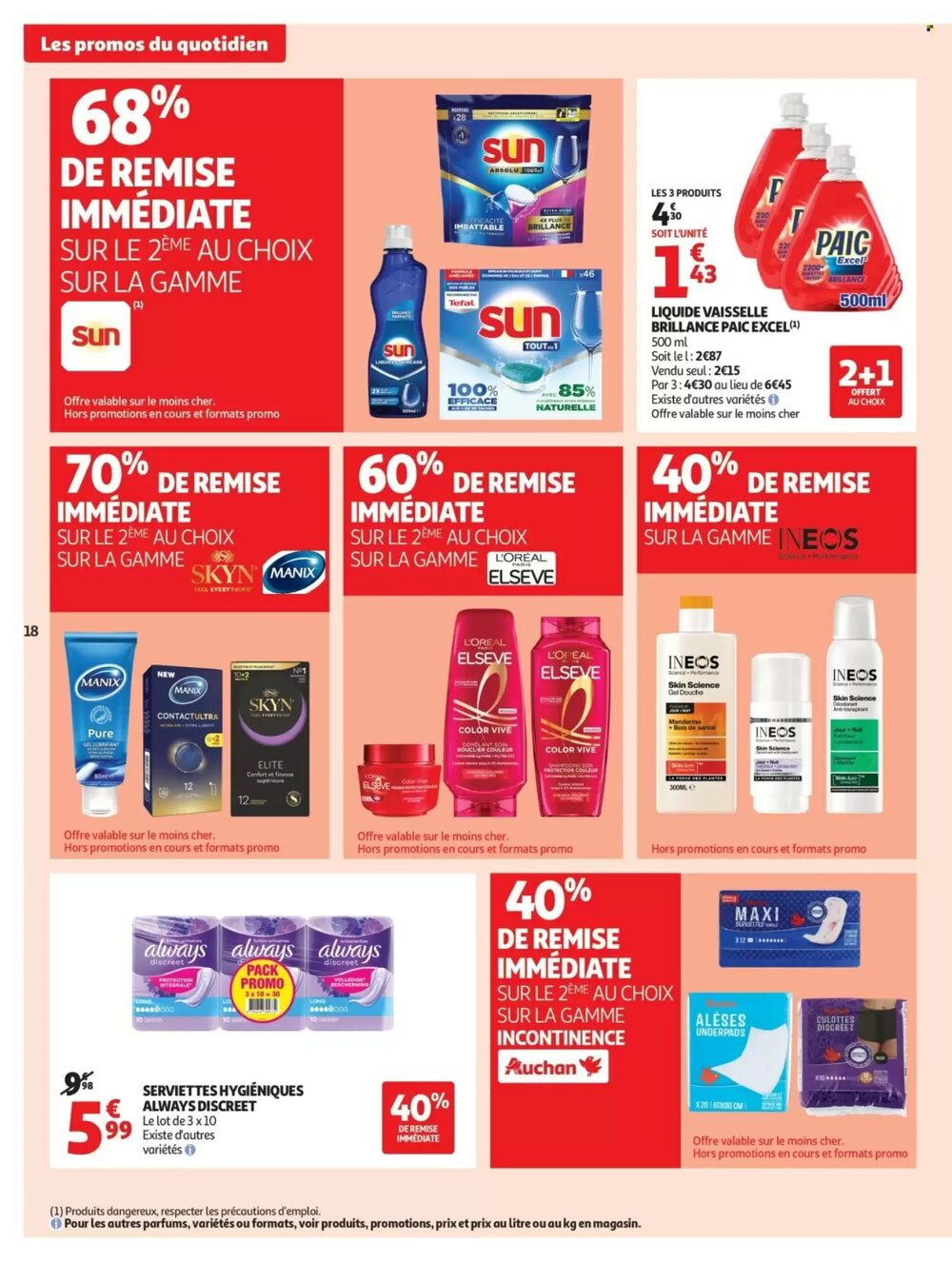 Prospectus promotionnel Auchan valable à partir du 26/12/2025 - Page 18.