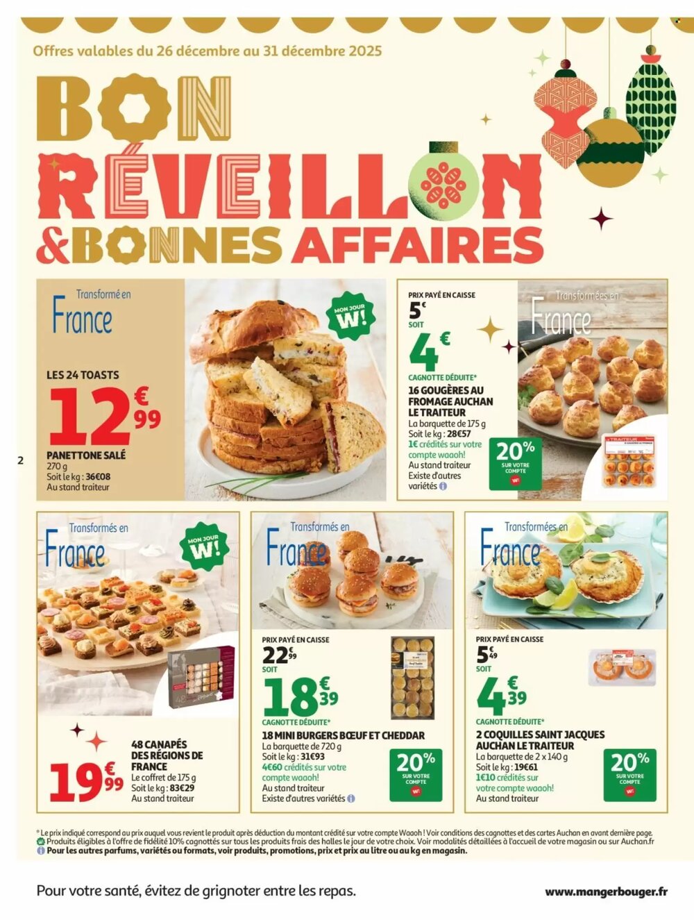 Prospectus promotionnel Auchan valable à partir du 26/12/2025 - Page 2.