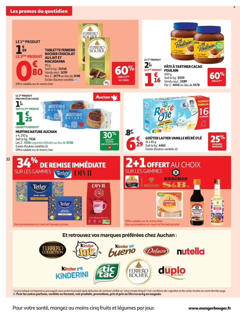 Prospectus promotionnel Auchan valable à partir du 26/12/2025 - Page 22.