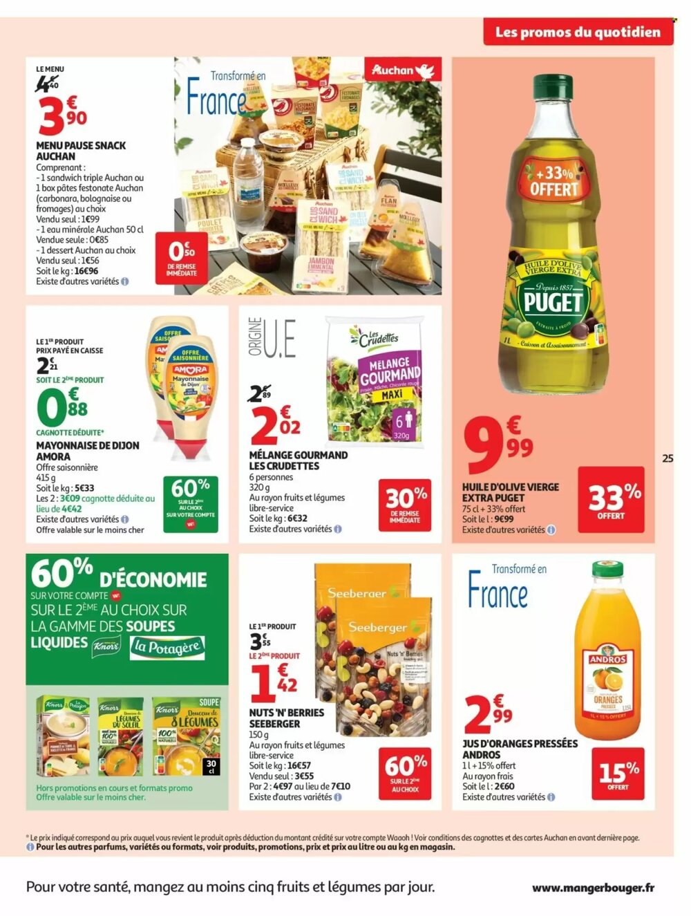 Prospectus promotionnel Auchan valable à partir du 26/12/2025 - Page 25.