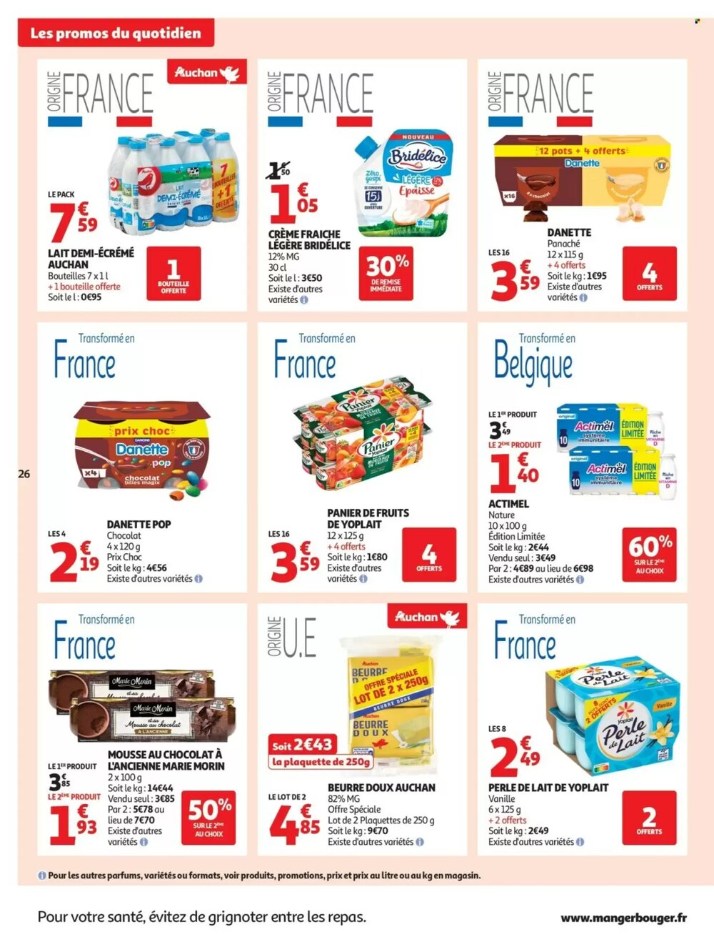 Prospectus promotionnel Auchan valable à partir du 26/12/2025 - Page 26.