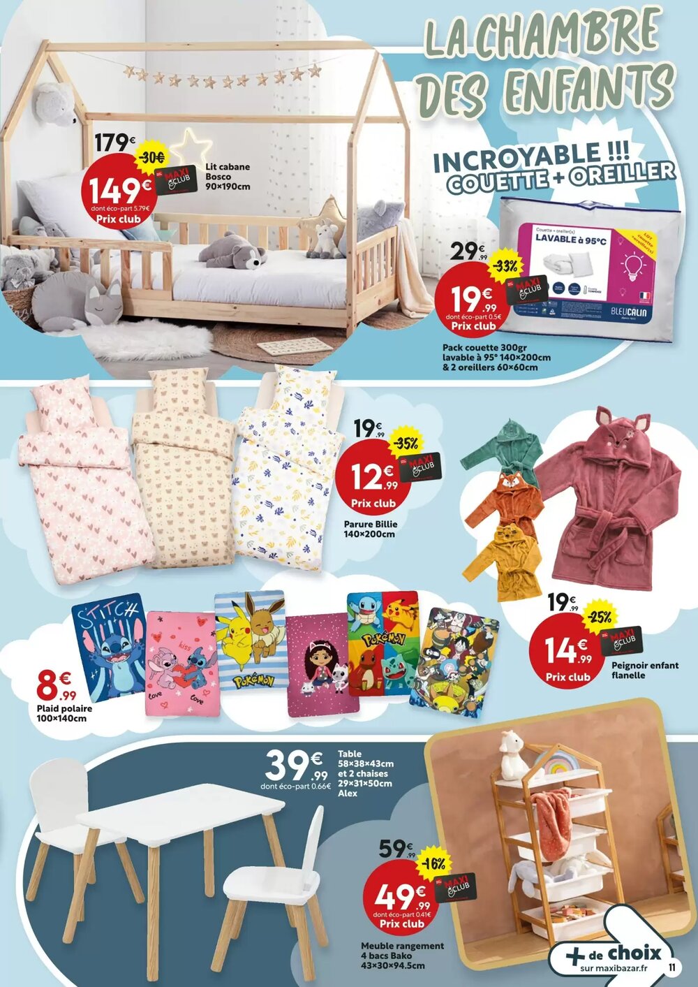 Prospectus promotionnel Maxi Bazar valable à partir du 26/12/2025 - Page 11.