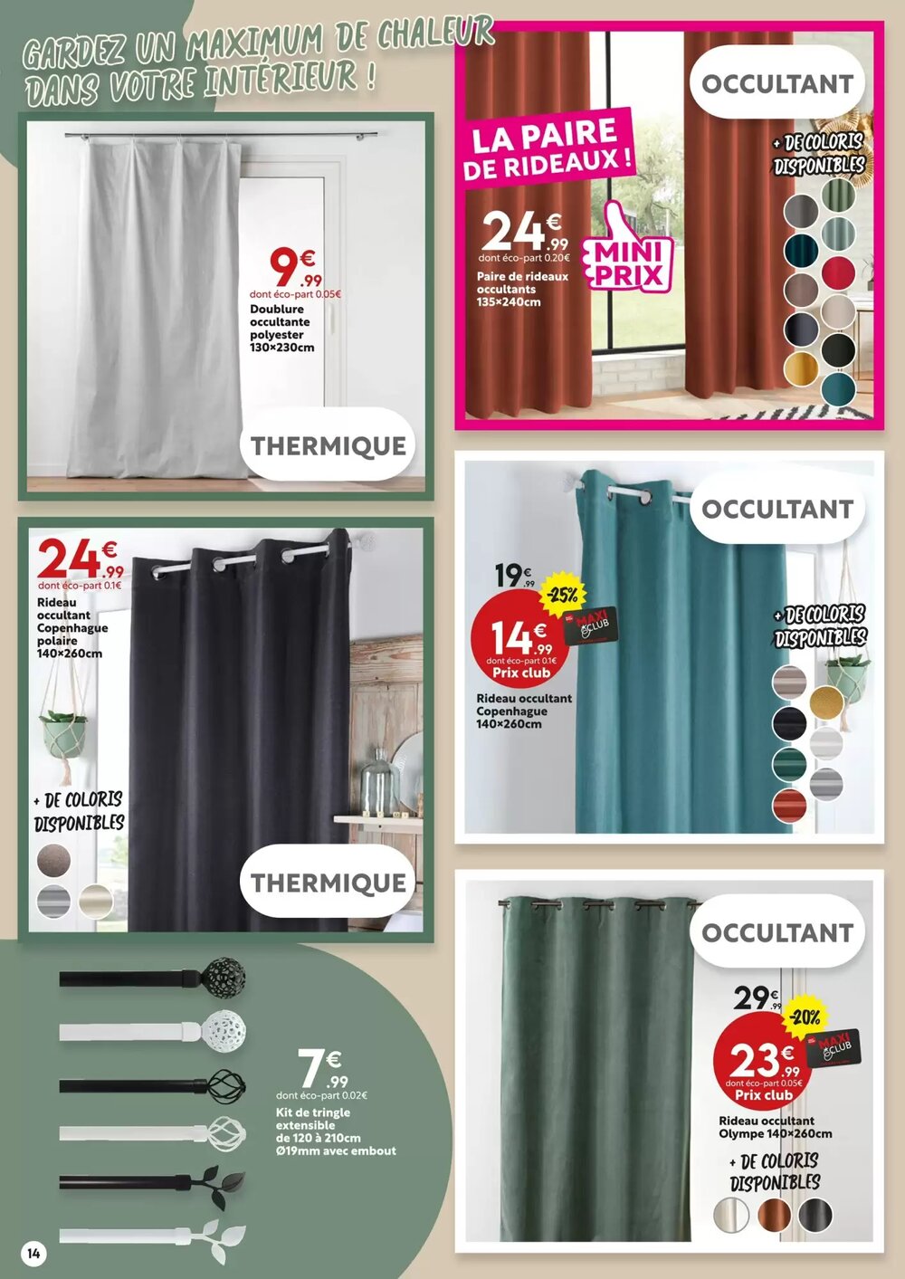 Prospectus promotionnel Maxi Bazar valable à partir du 26/12/2025 - Page 14.