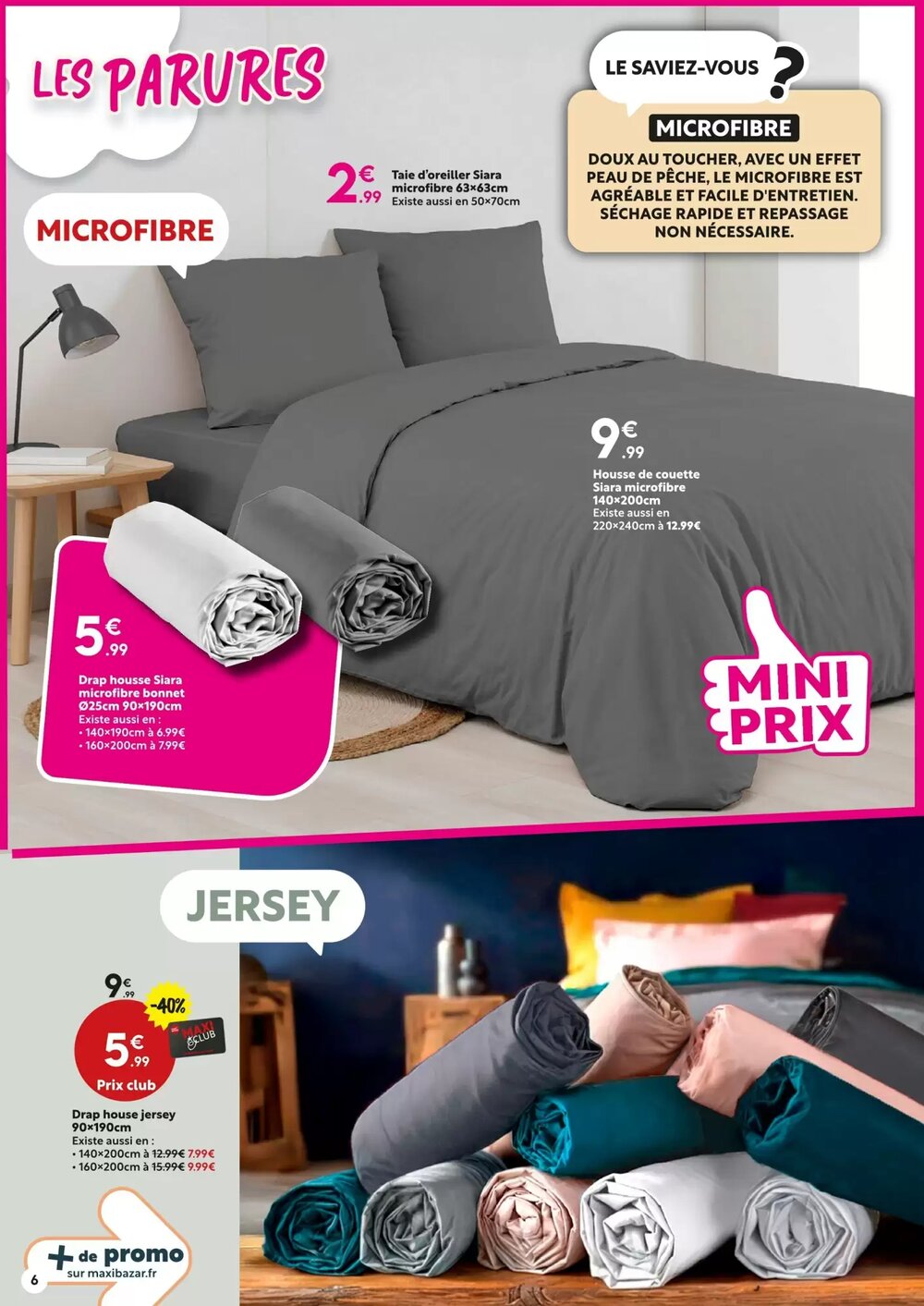 Prospectus promotionnel Maxi Bazar valable à partir du 26/12/2025 - Page 6.