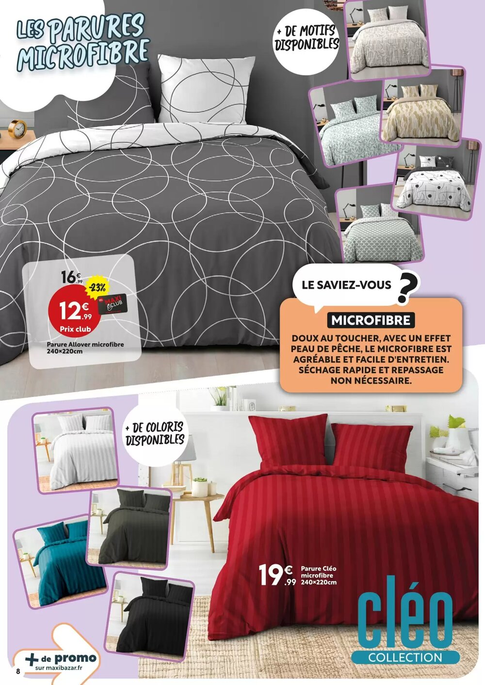 Prospectus promotionnel Maxi Bazar valable à partir du 26/12/2025 - Page 8.