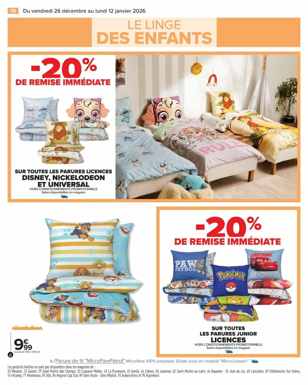 Prospectus promotionnel Carrefour valable à partir du 26/12/2025 - Page 20.