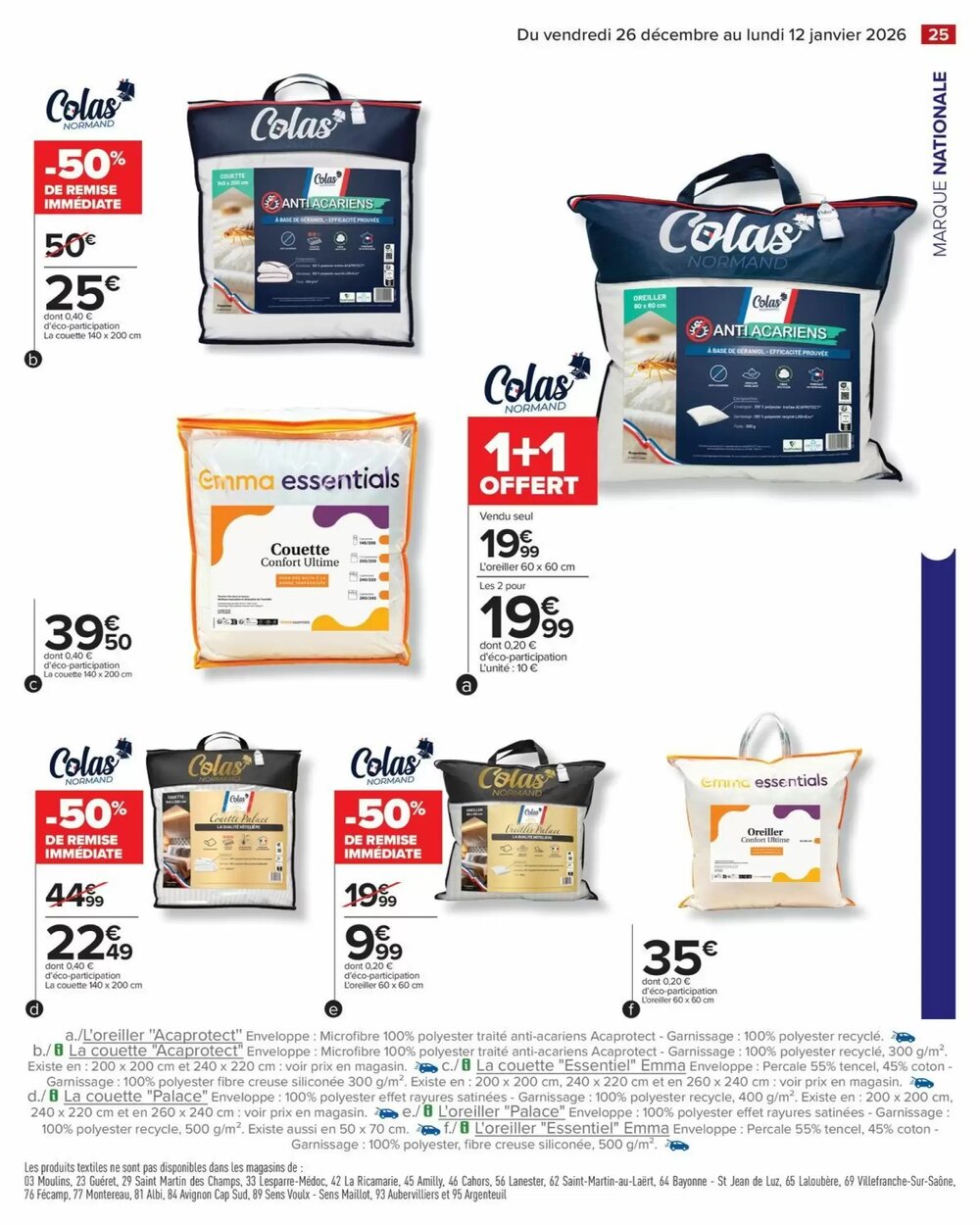 Prospectus promotionnel Carrefour valable à partir du 26/12/2025 - Page 27.