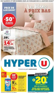 Prospectus promotionnel Hyper U valable à partir du 27/12/2025