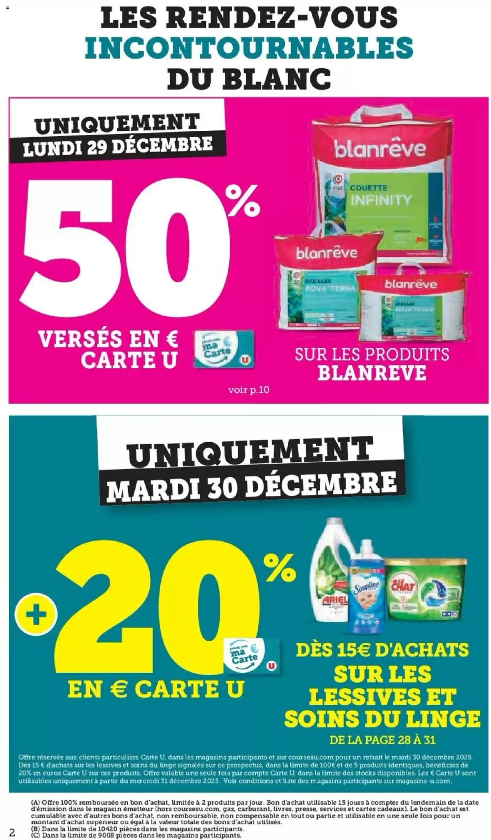 Prospectus promotionnel Hyper U valable à partir du 27/12/2025 - Page 2.