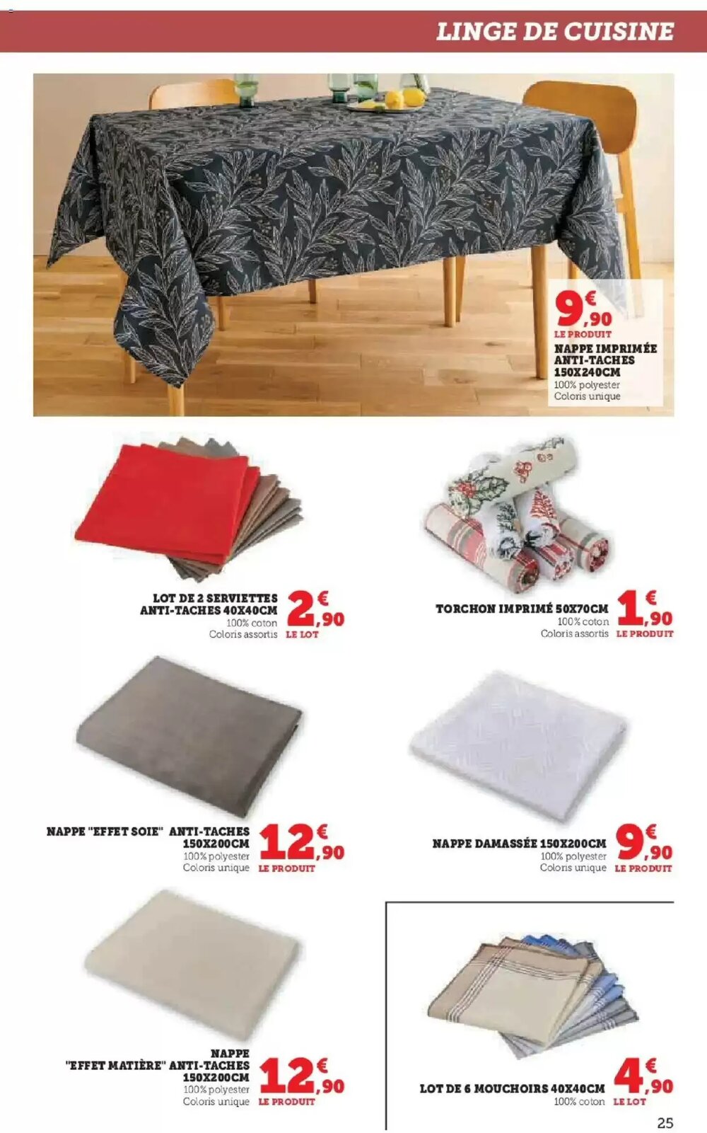 Prospectus promotionnel Hyper U valable à partir du 27/12/2025 - Page 25.