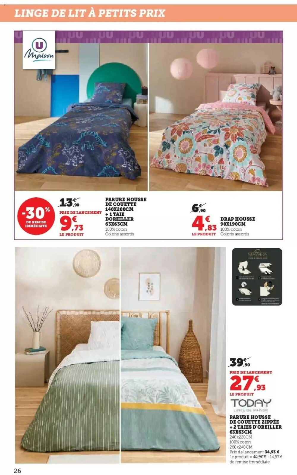 Prospectus promotionnel Hyper U valable à partir du 27/12/2025 - Page 26.