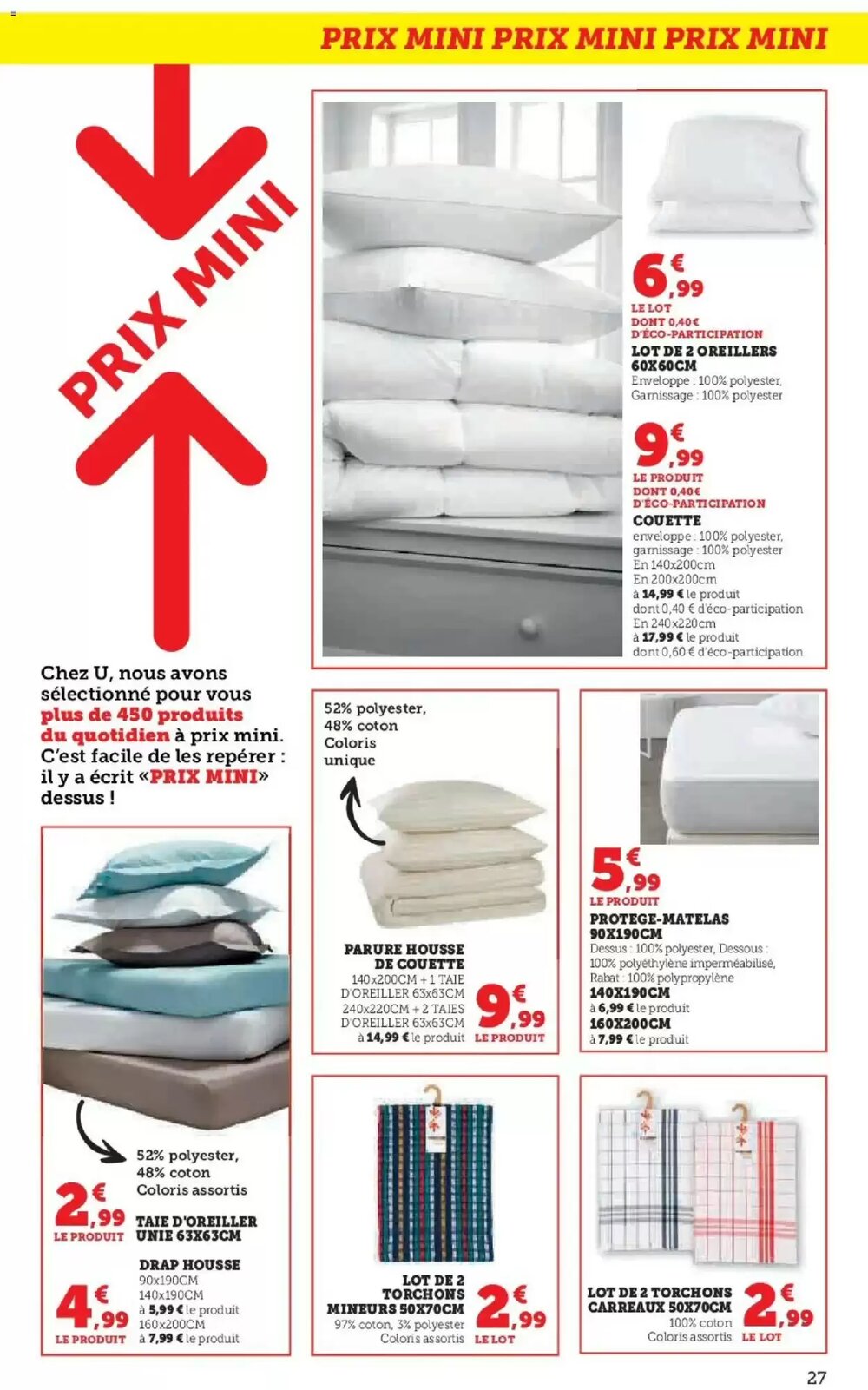 Prospectus promotionnel Hyper U valable à partir du 27/12/2025 - Page 27.