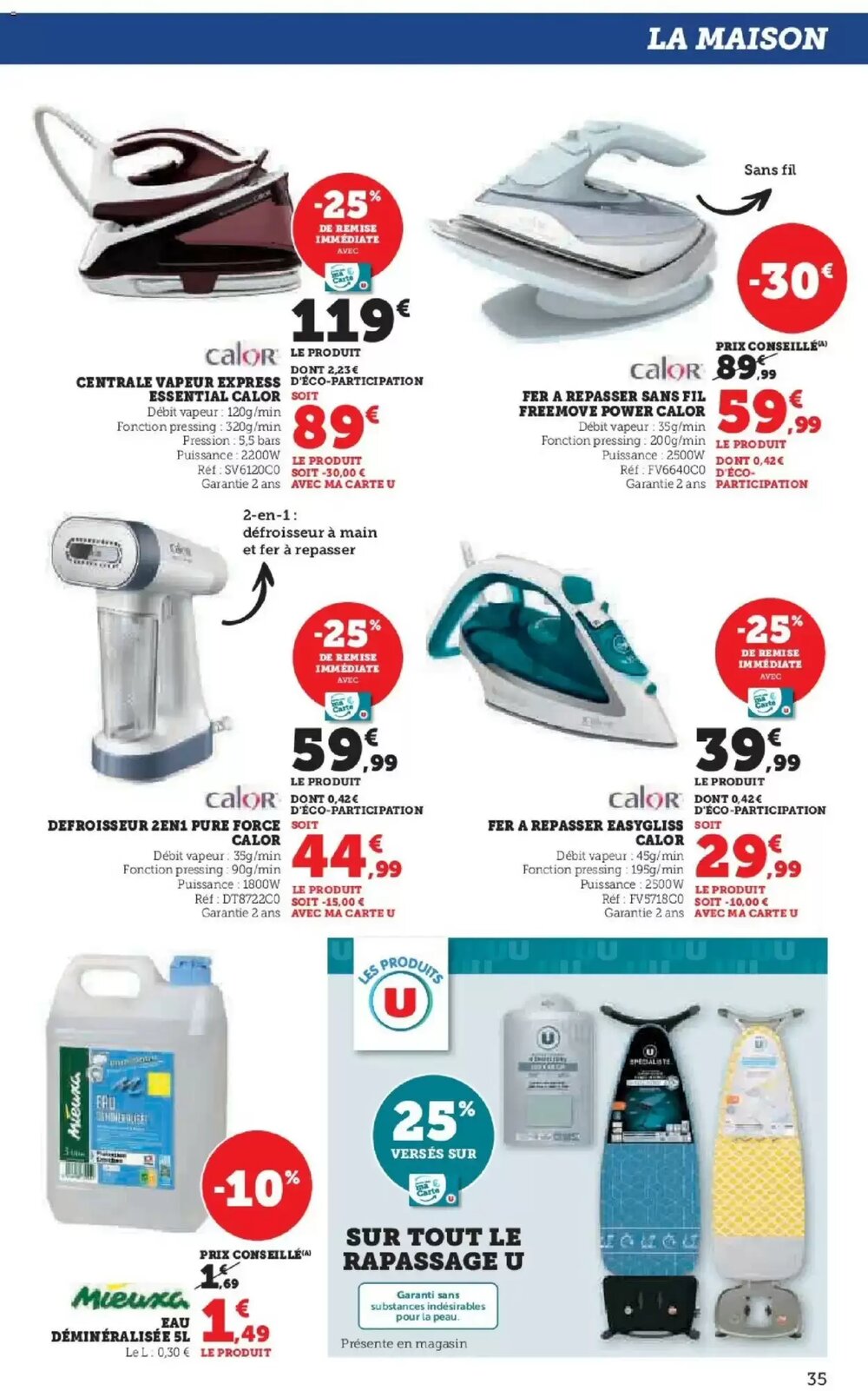 Prospectus promotionnel Hyper U valable à partir du 27/12/2025 - Page 35.