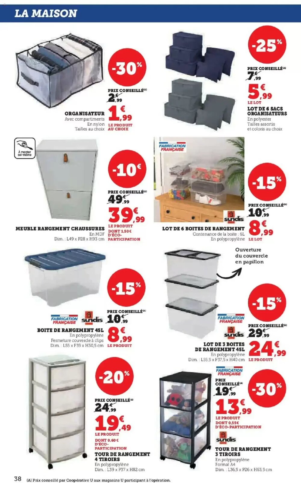 Prospectus promotionnel Hyper U valable à partir du 27/12/2025 - Page 38.