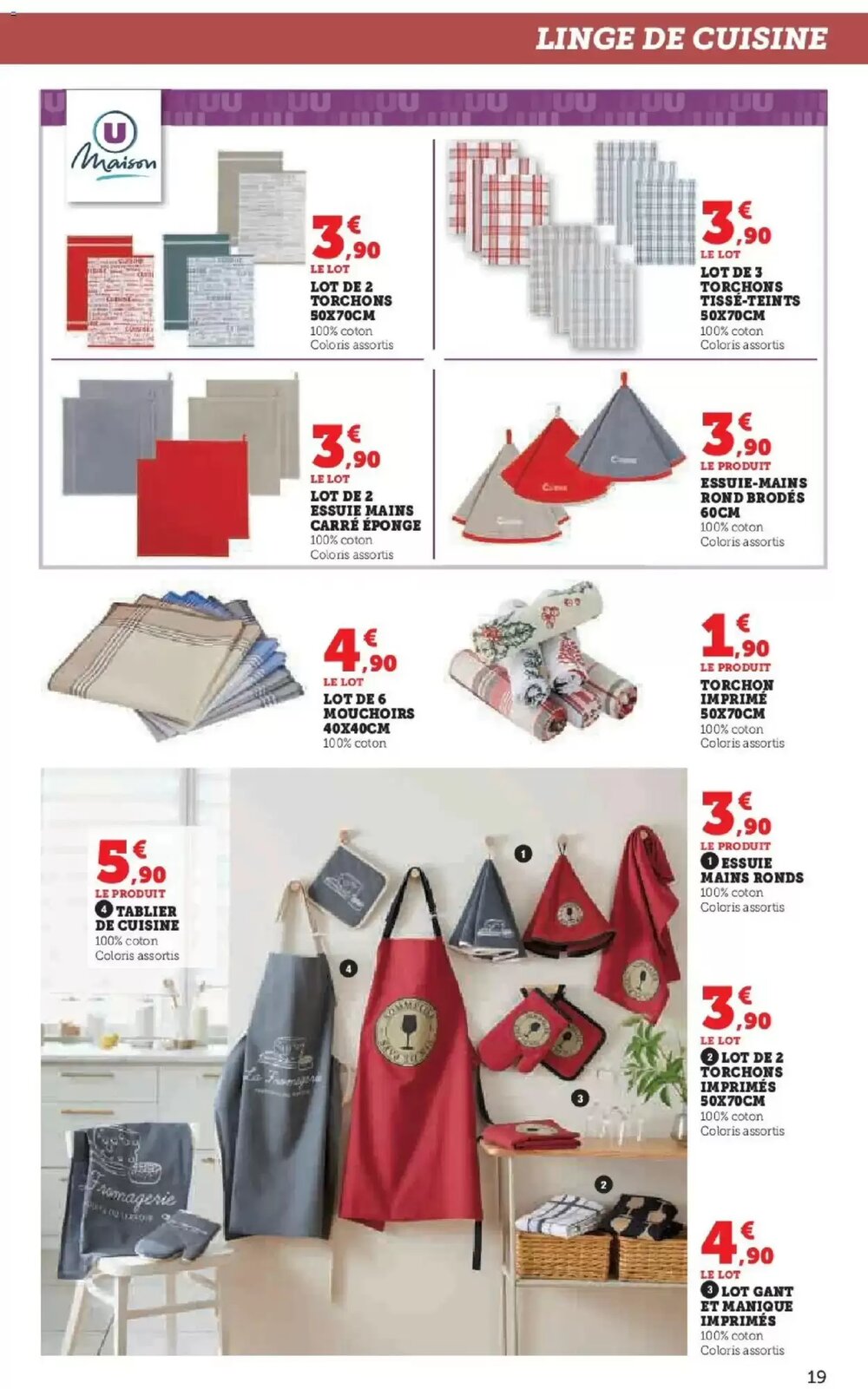 Prospectus promotionnel Super U valable à partir du 27/12/2025 - Page 19.