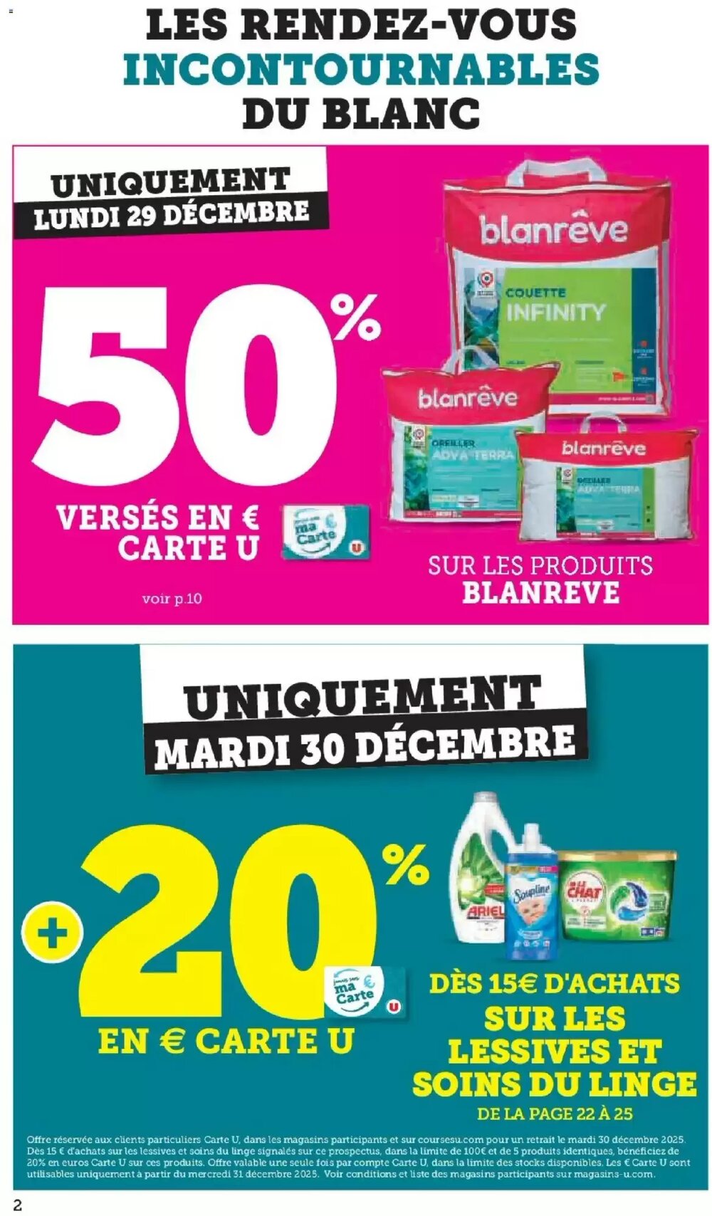 Prospectus promotionnel Super U valable à partir du 27/12/2025 - Page 2.