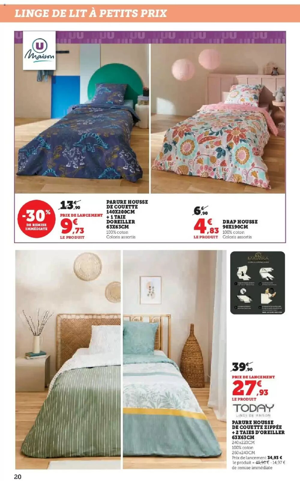 Prospectus promotionnel Super U valable à partir du 27/12/2025 - Page 20.